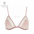 FDBL7112904 pakistani xxx foto damen hohe qualität konkurrenzfähiger preis dreieck fancy samt sexy größe 34 bralette bh in fotos